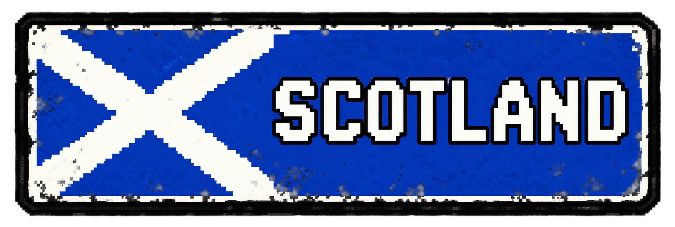 I love Scotland badge
